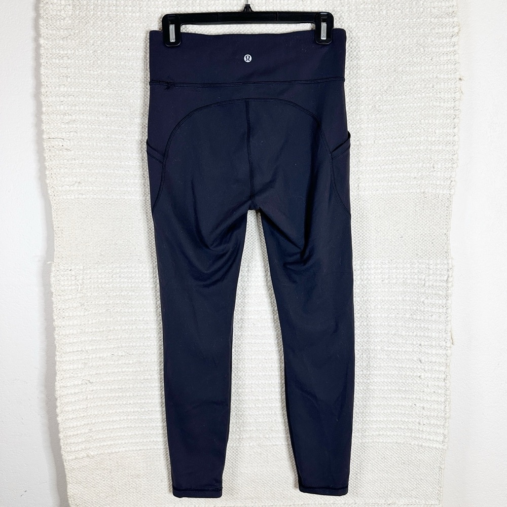 LULULEMON black Fast & Free leggings 8